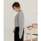 レイヤードデザインニットカーディガン | titivate | 詳細画像11 