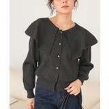 フレア襟ニットカーディガン/トップス | titivate | 詳細画像14 