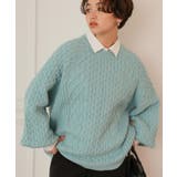 ケーブル編みゆるニット | titivate | 詳細画像8 