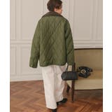 配色襟付きキルティングジャケット | titivate | 詳細画像22 