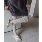 モチッとタッチリブニットレギンスパンツ | titivate | 詳細画像11 