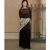 Iラインベロアスカート | titivate | 詳細画像15 