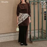 Iラインベロアスカート | titivate | 詳細画像1 