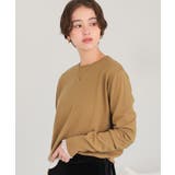 なめらか手触りカシミヤタッチクルーネックニット | titivate | 詳細画像2