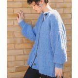 ウール混ブークレボリュームスリーブニットカーディガン | titivate | 詳細画像4 