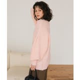 ウール混ブークレボリュームスリーブニットカーディガン | titivate | 詳細画像11 