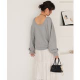 バックオープンゆるっとスウェットプルオーバー | titivate | 詳細画像14 