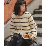 プチループゴールド釦ニットカーディガン | titivate | 詳細画像2 