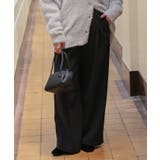 裏起毛センタープレスワイドパンツ | titivate | 詳細画像7 