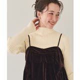 ウォッシャブルボトルネック配色デザインニット | titivate | 詳細画像19