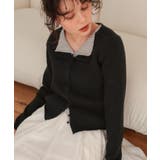 レイヤード風リブニットトップス | titivate | 詳細画像34