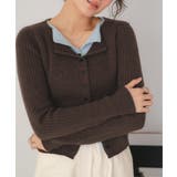 レイヤード風リブニットトップス | titivate | 詳細画像16