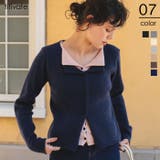 レイヤード風リブニットトップス | titivate | 詳細画像1