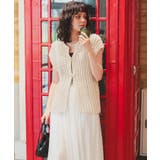 ハンドライクローゲージニットベスト | titivate | 詳細画像12