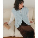 ハンドライクローゲージニットベスト | titivate | 詳細画像17