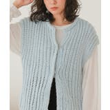 ハンドライクローゲージニットベスト | titivate | 詳細画像19