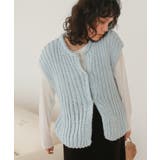 ハンドライクローゲージニットベスト | titivate | 詳細画像21