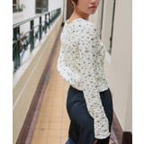 前後2wayフラワージャガードカットソートップス | titivate | 詳細画像22 