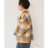 チェックボアショートジャケット/アウター | titivate | 詳細画像15 