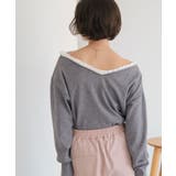 異素材コンビオフショルダートップス | titivate | 詳細画像13 