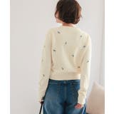 フラワー刺繍カーディガン | titivate | 詳細画像9 