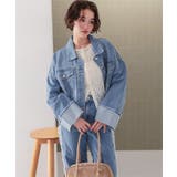 袖ロールアップデニムジャケット | titivate | 詳細画像7 