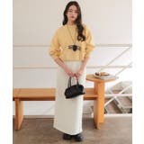 ポコポコジャガードIラインスカート | titivate | 詳細画像16 