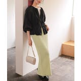 ポコポコジャガードIラインスカート | titivate | 詳細画像19 