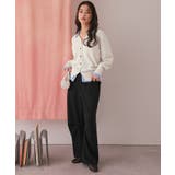 シャツドッキングニットカーディガン | titivate | 詳細画像18 