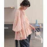 コットンボイルティアードチュニック/トップス | titivate | 詳細画像2 