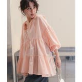 コットンボイルティアードチュニック/トップス | titivate | 詳細画像4 