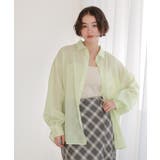 シアーカラーシャツ | titivate | 詳細画像12 