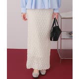 レースIラインスカート | titivate | 詳細画像8 