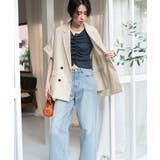 リネンライクハーフスリーブシャツジャケット | titivate | 詳細画像16 