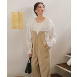 フロントファスナーデザインデニムキャミソールサロペット | titivate | 詳細画像23 