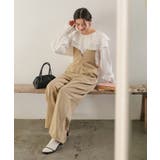 フロントファスナーデザインデニムキャミソールサロペット | titivate | 詳細画像6 