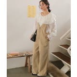 フロントファスナーデザインデニムキャミソールサロペット | titivate | 詳細画像7 