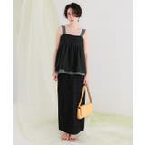 リネンライクペプラムトップス | titivate | 詳細画像21 