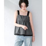 リネンライクペプラムトップス | titivate | 詳細画像6 