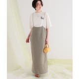 リネンライクIラインスカート | titivate | 詳細画像5 