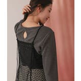 レースチュニックキャミソールトップス | titivate | 詳細画像15 