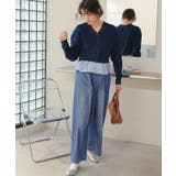 イージーワイドデニムパンツ | titivate | 詳細画像4 