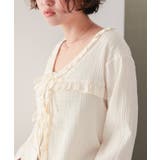 フリルVネックシャツハオリ | titivate | 詳細画像18 