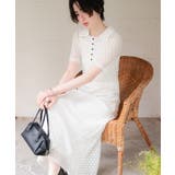 ポロ襟レースワンピース | titivate | 詳細画像15