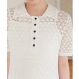 ポロ襟レースワンピース | titivate | 詳細画像18