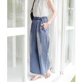 ラップデザインデニムパンツ | titivate | 詳細画像2 