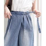 ラップデザインデニムパンツ | titivate | 詳細画像3 