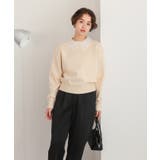 襟付きニットプルオーバー【セレモニー】 | titivate | 詳細画像16 