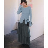 ランダムヘムティアードスカート | titivate | 詳細画像9 