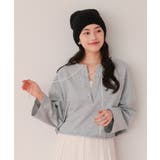 レースアップデザインプルオーバー | titivate | 詳細画像15 